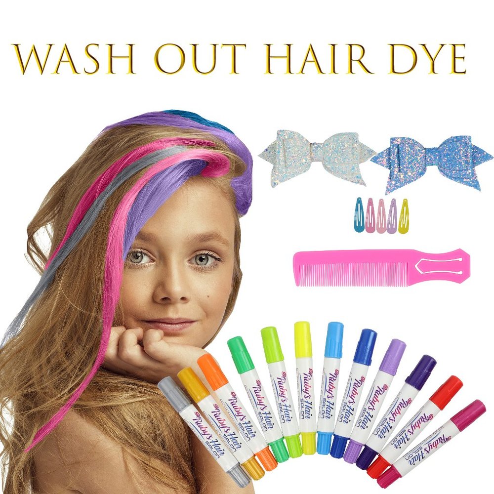 Ruby's Dreamland Hair Chalk For Girls 12 Pack